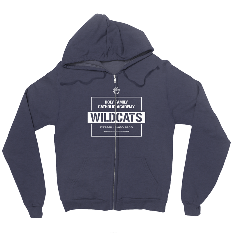 Holy Family Catholic Academy (HFCA) - "Warehouse" - Hoodie (Zip-up)