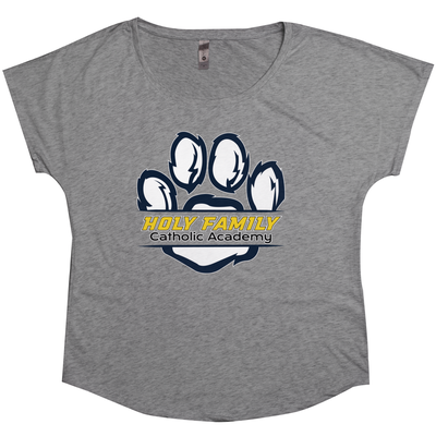 Holy Family Catholic Academy (HFCA) - "Holy Family Wildcats" Tri-Blend Women's T-Shirts