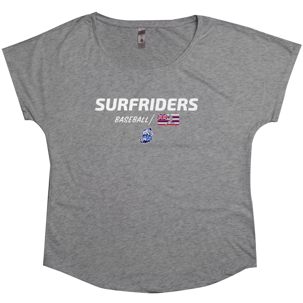 Kailua - Surfriders Baseball - Tri-Blend Women's T-Shirt