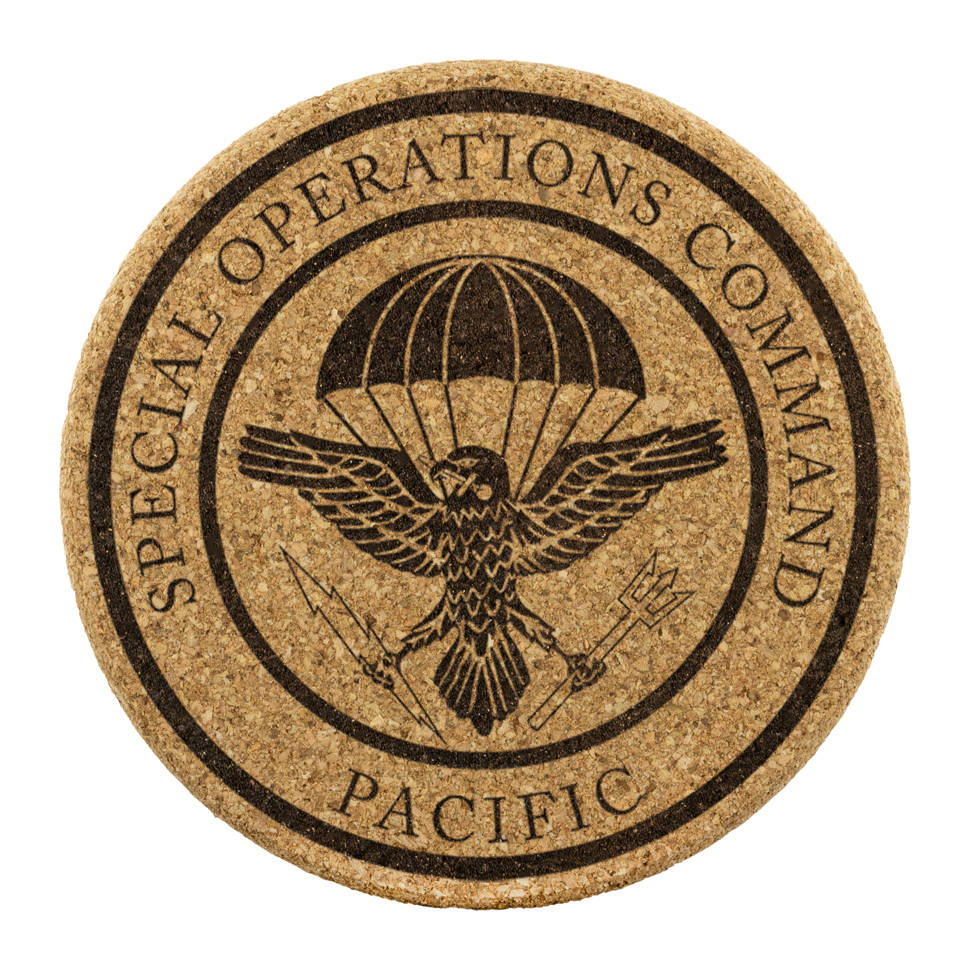 Special Operations Command Pacific (SOCPAC) - Cork Coasters (Set of 4)