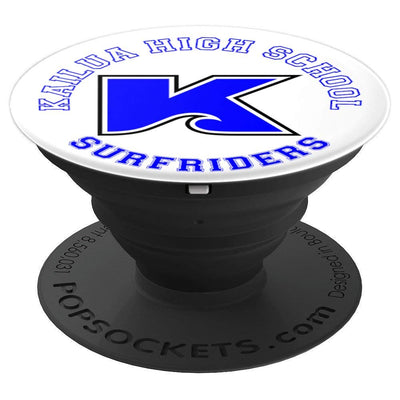 Kailua High School - Surfriders - Kailua, Hawaii - PopSockets Grip and Stand for Phones and Tablets