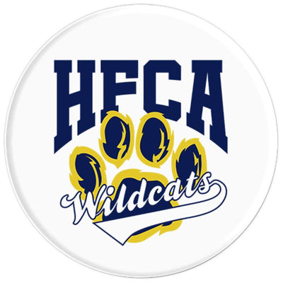 Holy Family Catholic Academy (HFCA) - Wildcats - PopSockets Grip and Stand for Phones and Tablets