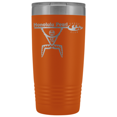 Honolulu Pearl Canoe Club - 20oz Laser Etched Vacuum Tumbler