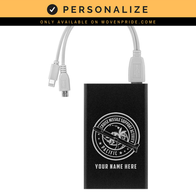 CRUISE MISSILE SUPPORT ACTIVITY PACIFIC (CMSA PAC) - POWER BANK - PERSONALIZED