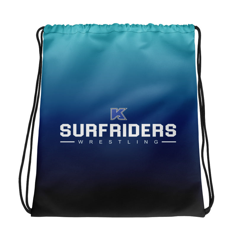 Kailua Surfriders - Wrestling - PERSONALIZED Drawstring bag