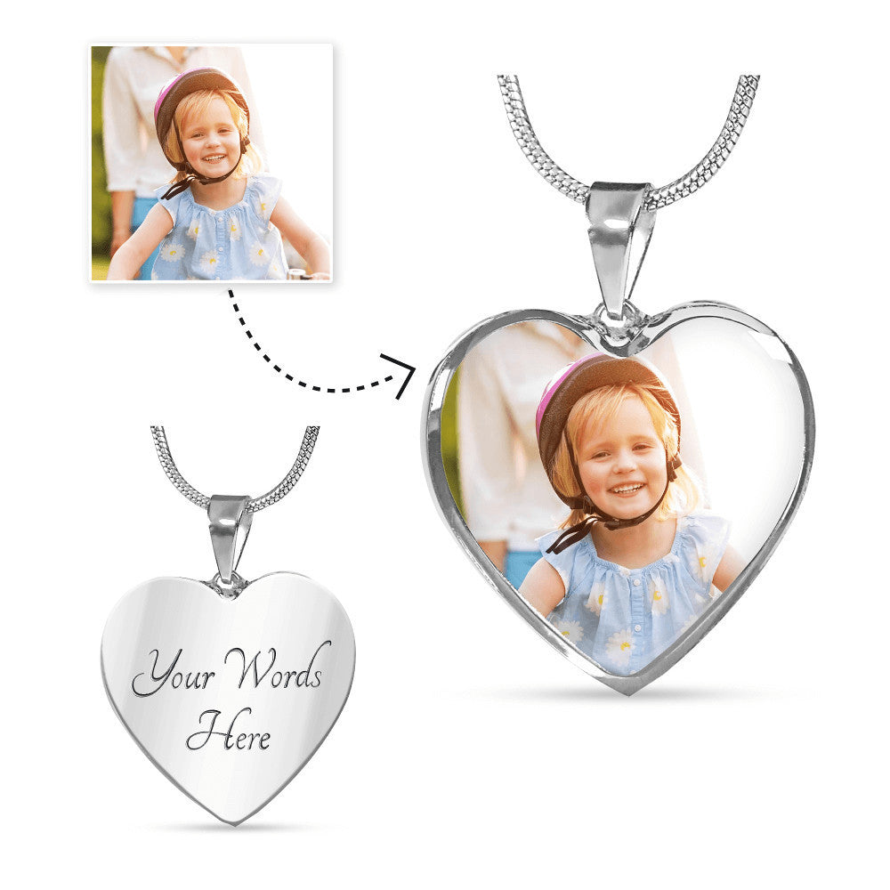 Custom - Heart Pendant - Luxury Necklace