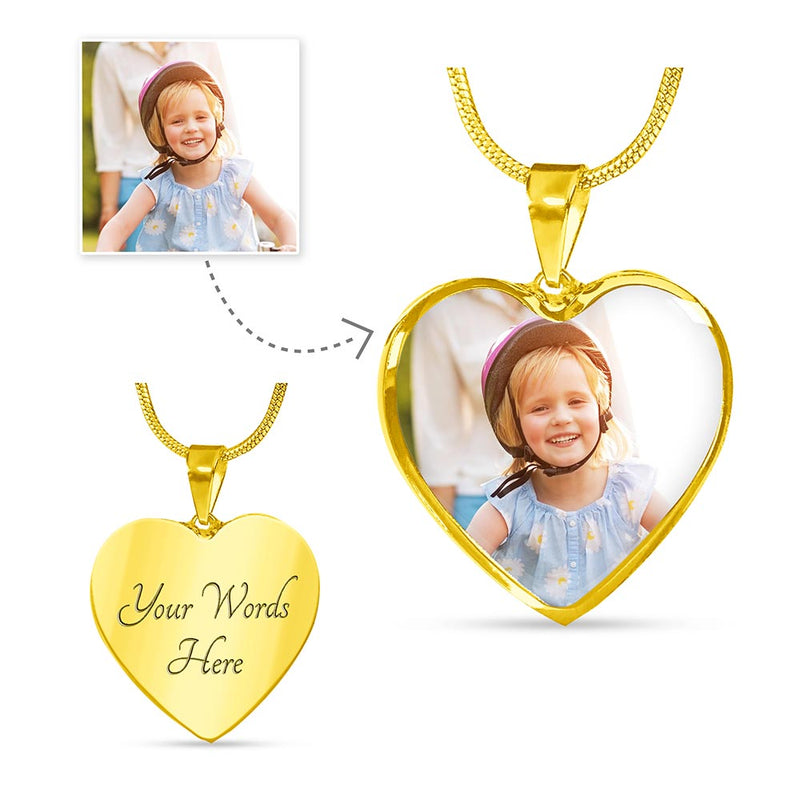 Custom - Heart Pendant - Luxury Necklace