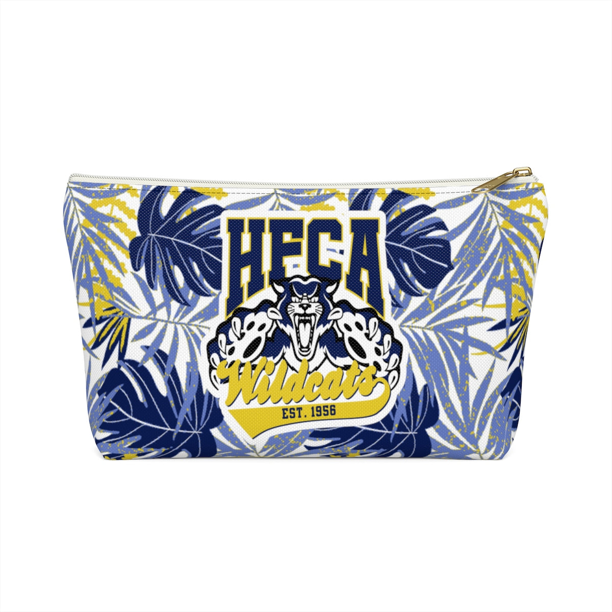 Holy Family Catholic Academy (HFCA) - "Wildcats" - Accessory Pouch w T-bottom