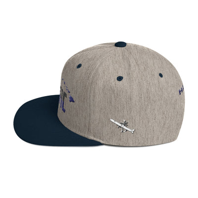 Cruise Missile Support Activity - Pacific, Wool Snapback (Navy/Black Embroidery)