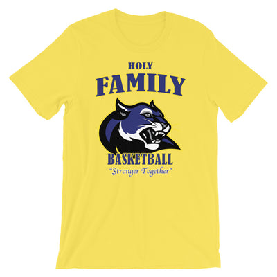Holy Family Catholic Academy (HFCA) - 2019 Premium Basketball Booster T-Shirt