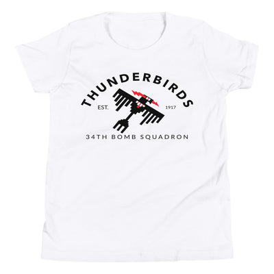34th Bomb Squadron - "Industrial" - Youth T-Shirt
