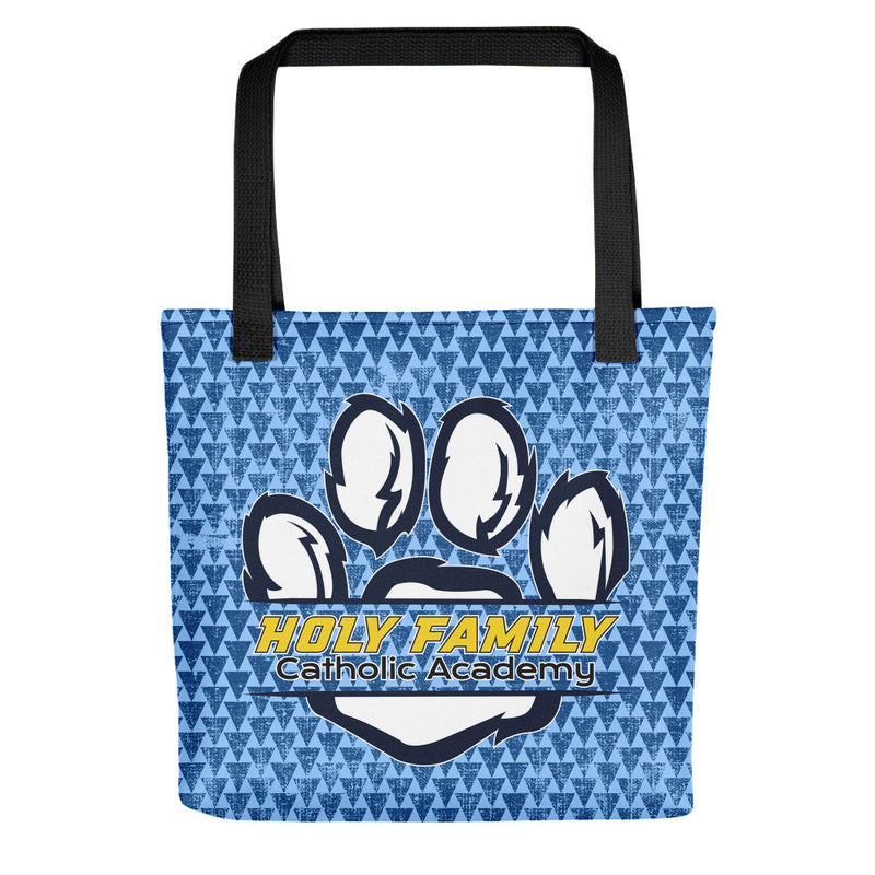 Holy Family Catholic Academy (HFCA) - "Tribal Paw" - Tote bag