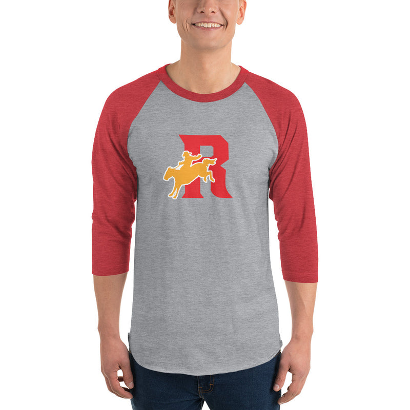 Roosevelt Roughriders - 3/4 Sleeve Raglan Shirt