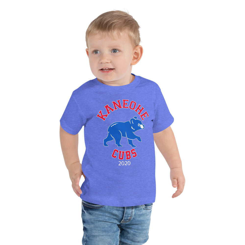 Kaneohe Little League - Cubs - Toddler Short Sleeve Tee - Woven Pride