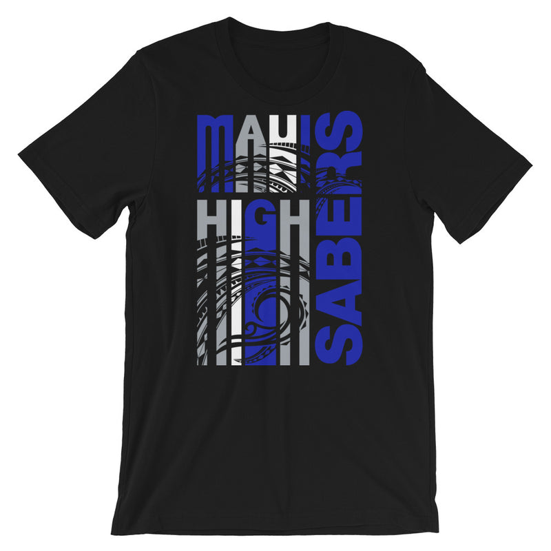 Maui High School - Sabers - Short-Sleeve Unisex T-Shirt