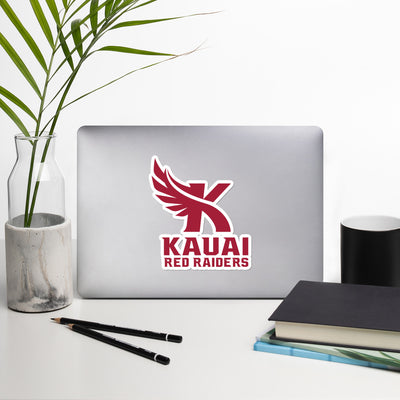Kauai Red Raiders - Bubble-free stickers