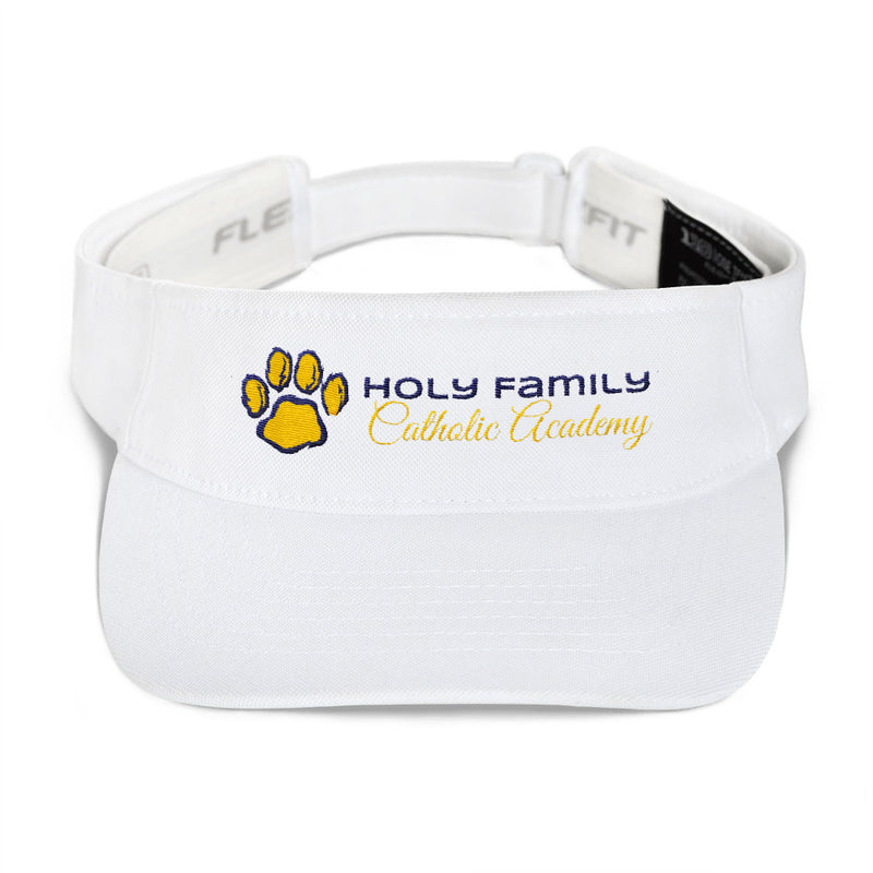 Holy Family Catholic Academy (HFCA) - Wildcats - White FlexFit Visor