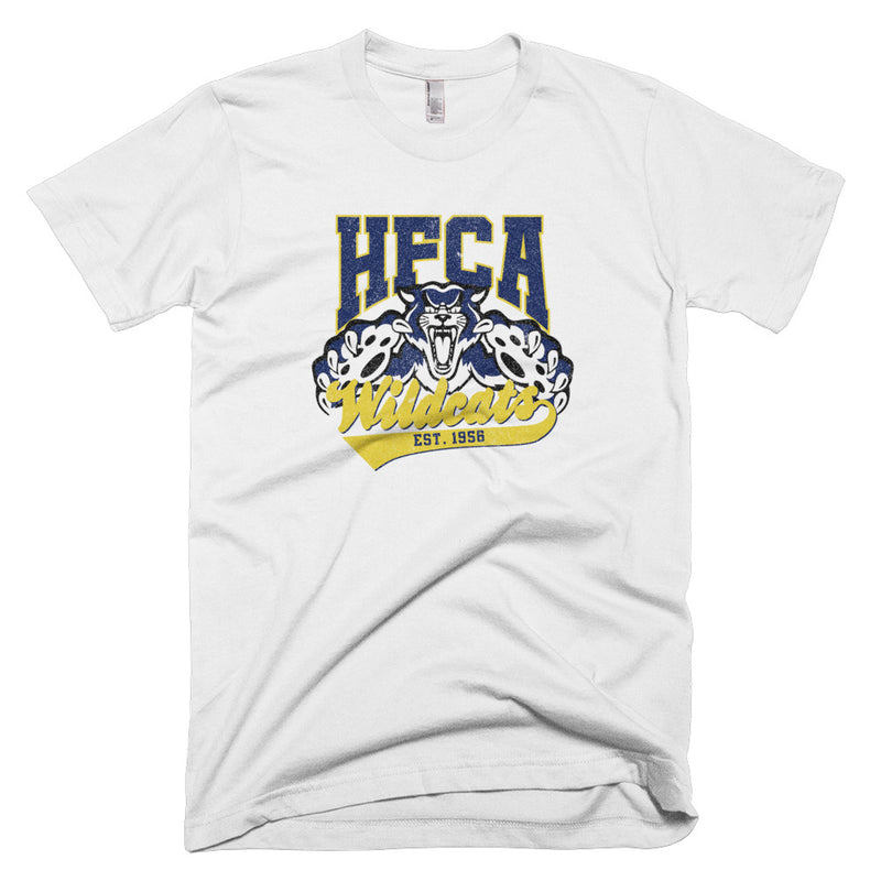 Holy Family Catholic Academy (HFCA) - "Wildcats" Sports Logo - Unisex T-Shirt