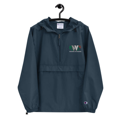 Wahine Veterans - Embroidered Champion Packable Jacket