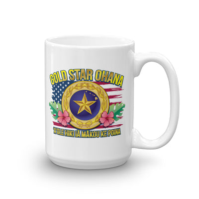 Remebering Reid - Gold Star Ohana - Mug