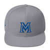 Maui Sabers - Blue on Grey - Snapback Hat