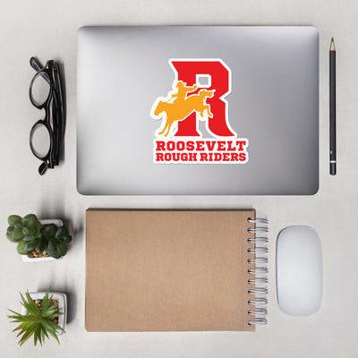 Roosevelt Roughriders - Bubble-free stickers
