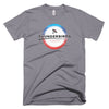 34th Bomb Squadron - Thunderbirds - Tropics Red White & Blue T-Shirt