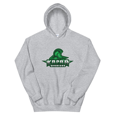 Kapa'a - "Warriors Logo" - Hooded Sweatshirt
