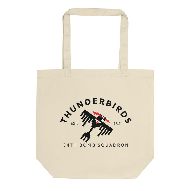 34th Bomb Squadron - Thunderbirds - Eco Tote Bag