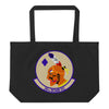 28th Bomb Squadron - Mohawks - "Patch" Large organic tote bag