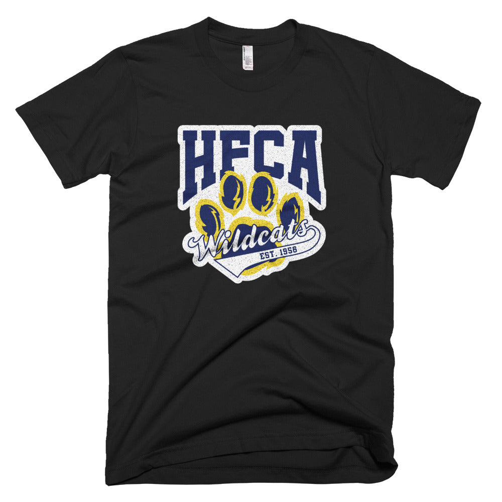 Holy Family Catholic Academy (HFCA) - "Paw" Sports Logo - Unisex T-Shirt