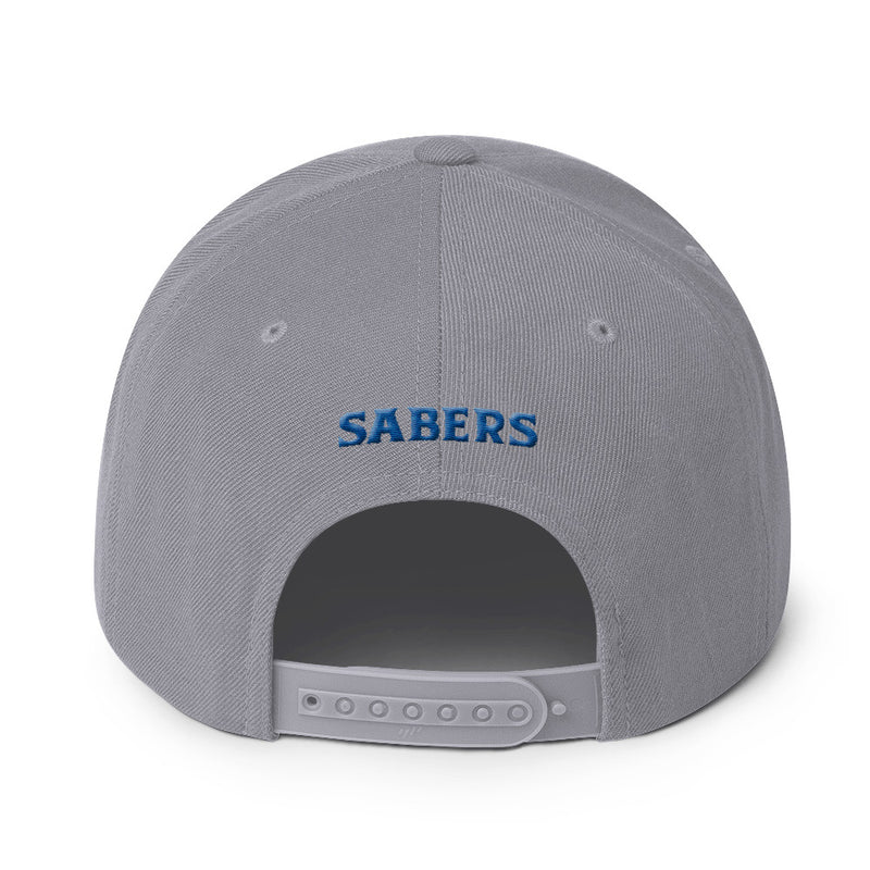 Maui Sabers - Blue on Grey - Snapback Hat