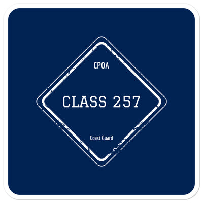 CPOA Class 257 - Bubble-free stickers