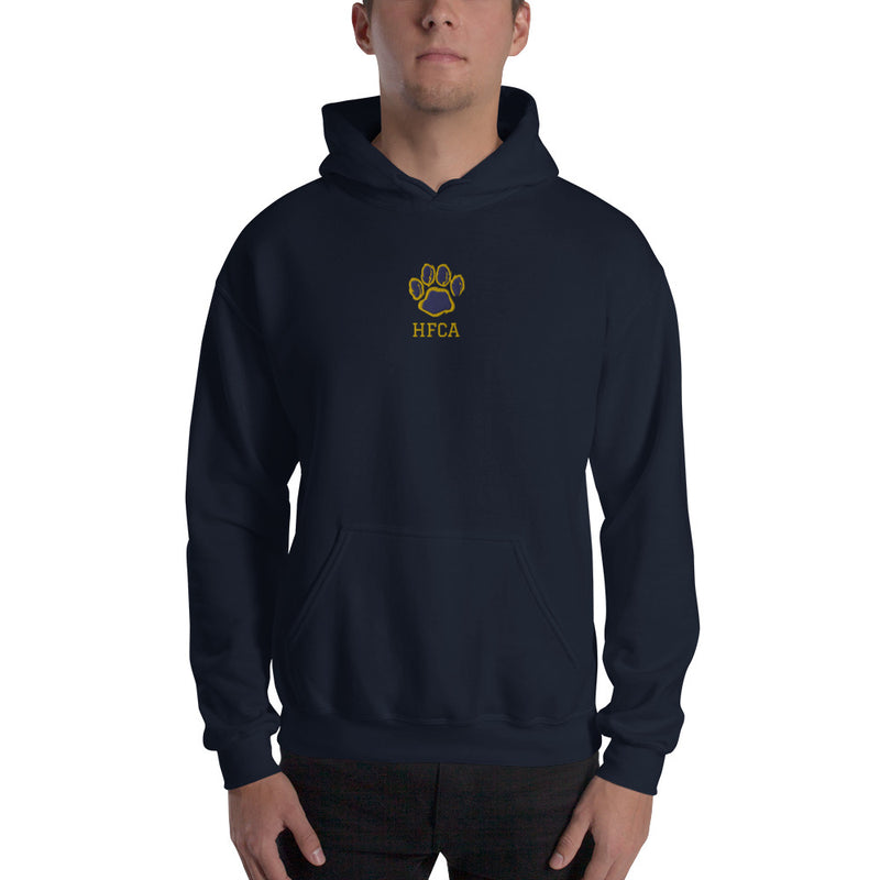 Holy Family Catholic Academy - Embroidered "HFCA - Wildcats" - Unisex Hoodie