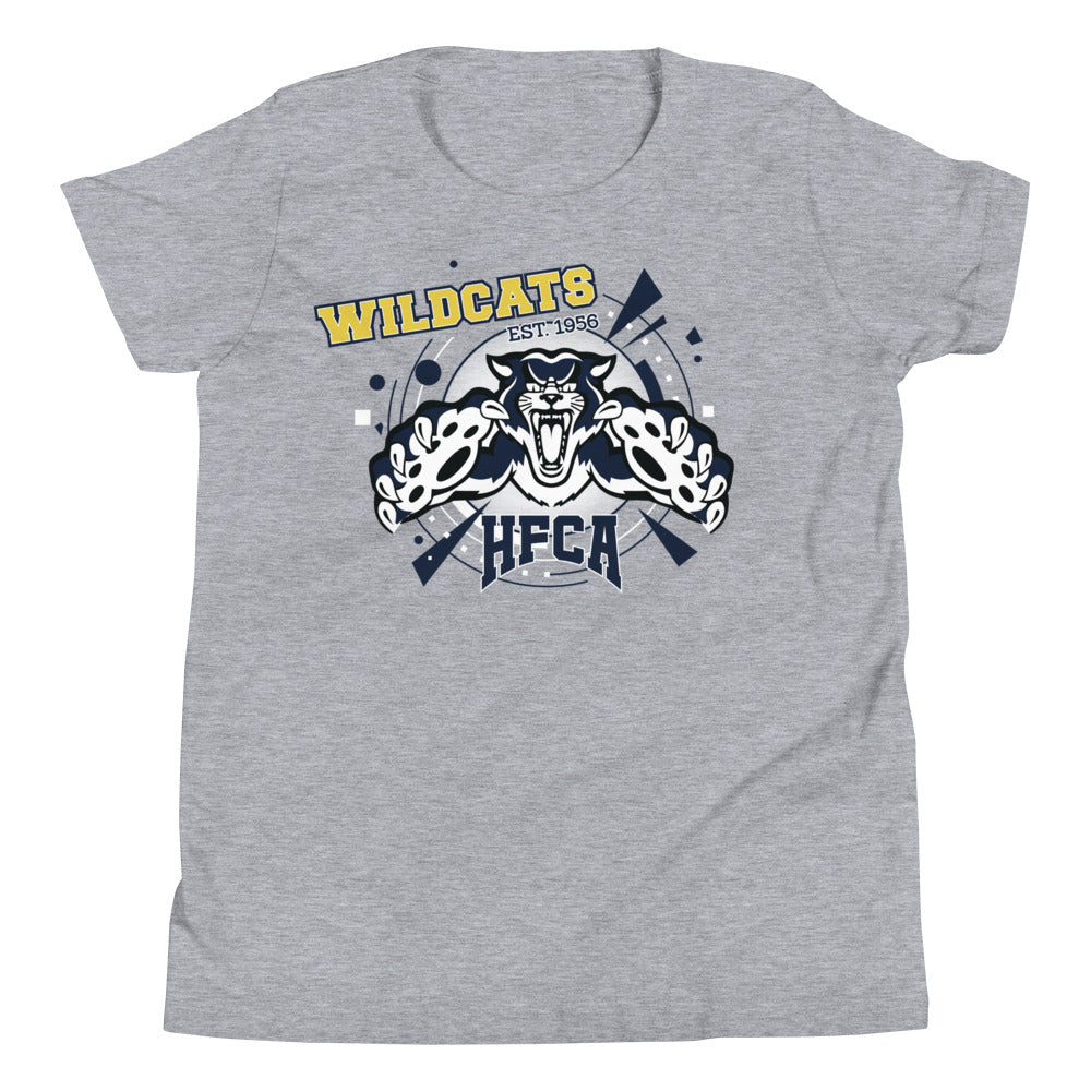 Holy Family Catholic Academy - "Wildcat Pride" - Youth Short Sleeve T-Shirt