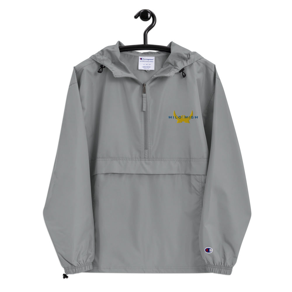 Hilo High - Vikings - Embroidered Champion Packable Jacket
