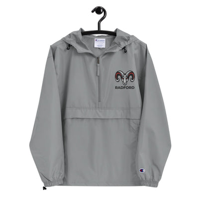 Radford Rams - Embroidered Champion Packable Jacket