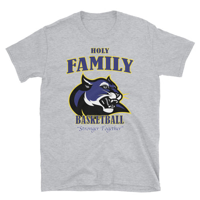 Holy Family Catholic Academy (HFCA) - 2019 Basketball Booster T-Shirt