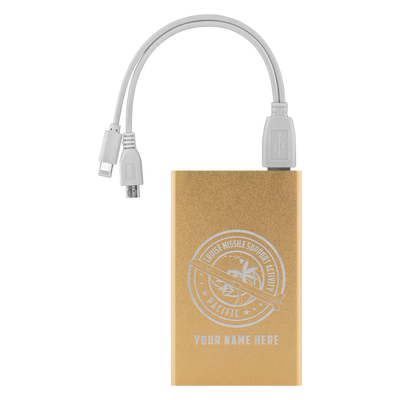 CRUISE MISSILE SUPPORT ACTIVITY PACIFIC (CMSA PAC) - POWER BANK - PERSONALIZED